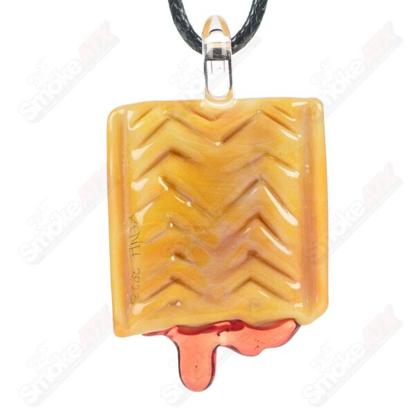Shop Pink Icing Pop Tart Pendant Renee Patula in australian