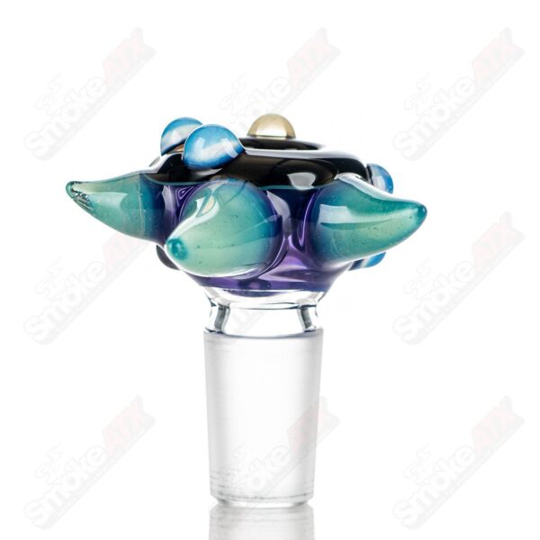 Shop #5 19mm Full Color Worked Horn Milli Bowl JMass in australian