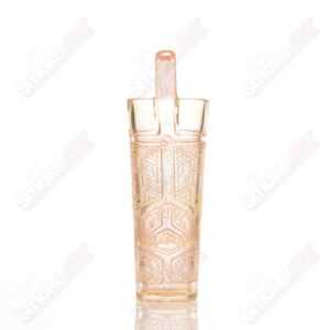 Shop Sizelove Chewy Tesseract Drinking Cup w Built-in Straw Avant-Garde Glass in australian