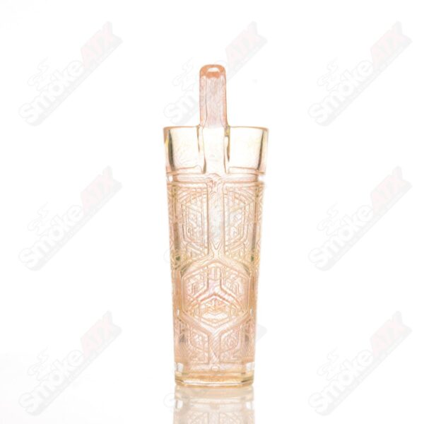 Shop Sizelove Chewy Tesseract Drinking Cup w Built-in Straw Avant-Garde Glass in australian