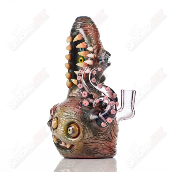 Shop CFL Saltacc Creepy Chappy (Green Exotic Frit/Peacock/Voodoo/Aurora Frit) Aquarius x SALT in australian