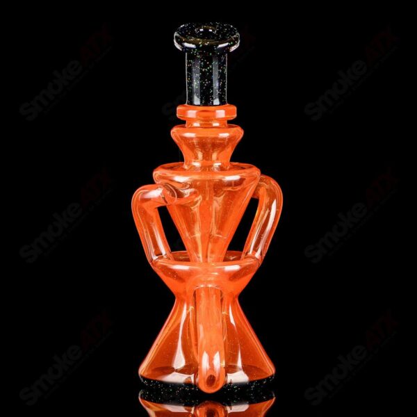 Shop Orange & Black Crushed Opal Mini Recyler Captn Chronic in australian