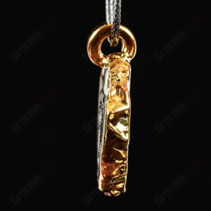 Shop Golden Treasure Pendant (King Tut) Green T Glass in australian