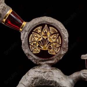 Shop 10mm Ancient Anubis Shrine Rig Green T Glass in australian