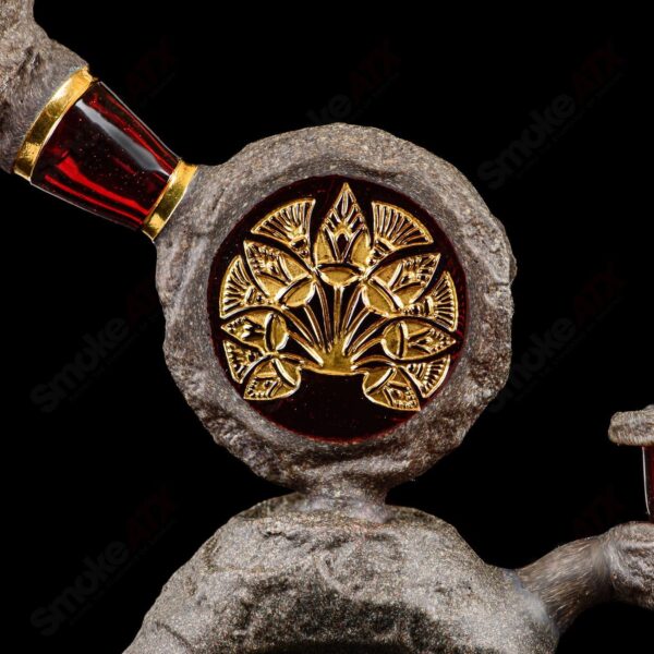 Shop 10mm Ancient Anubis Shrine Rig Green T Glass in australian