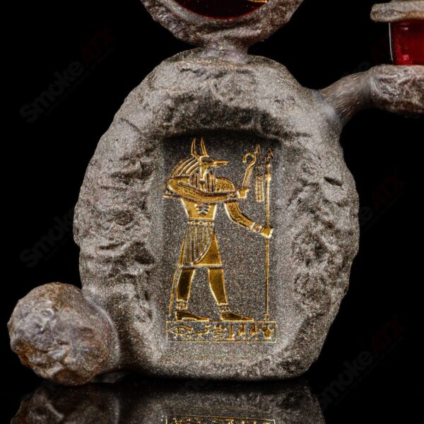 Shop 10mm Ancient Anubis Shrine Rig Green T Glass in australian