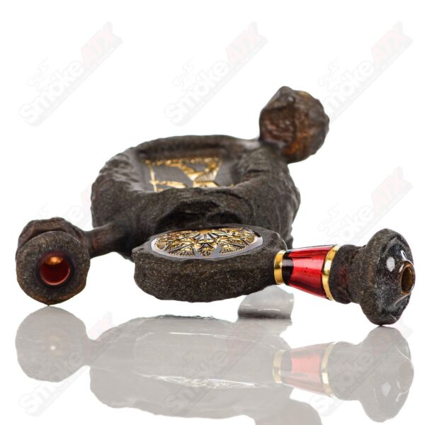 Shop 10mm Ancient Anubis Shrine Rig Green T Glass in australian