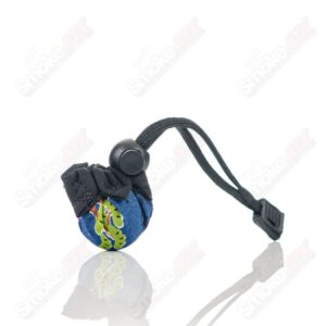 Shop Kobuki Glass Blue Flower Topper Marble in australian