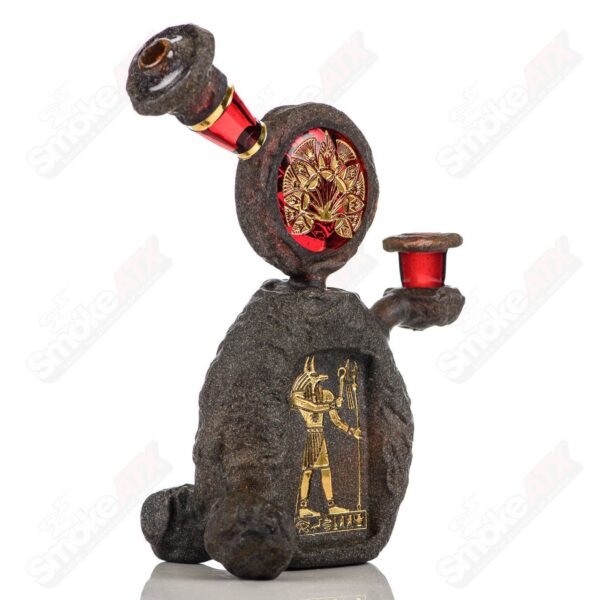 Shop 10mm Ancient Anubis Shrine Rig Green T Glass in australian