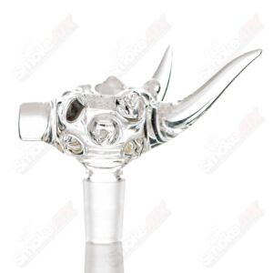 Shop #2 14mm Clear Worked Horn Bowl JMass in australian