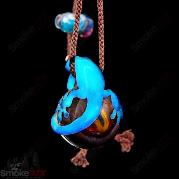 Shop Gecko and the Sky Pendant Kengtaro Glass in australian