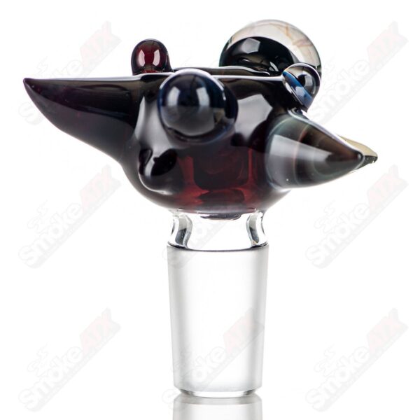 Shop #1 19mm Full Color Worked Horn Milli Bowl JMass in australian