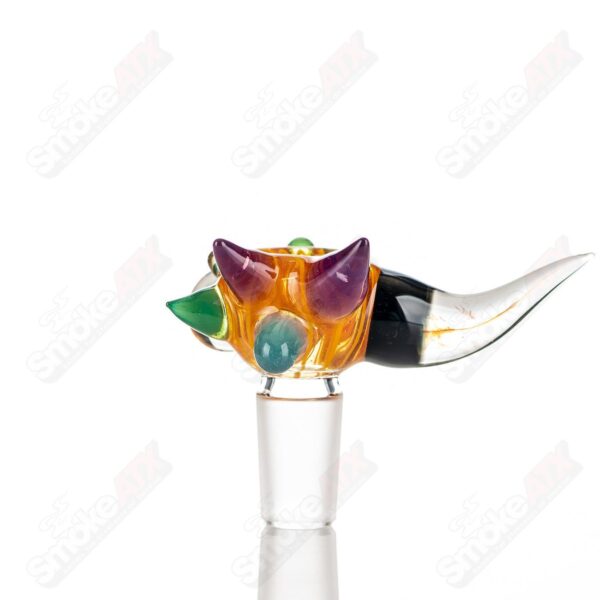 Shop #2 19mm Full Color Worked Horn Milli Bowl JMass in australian