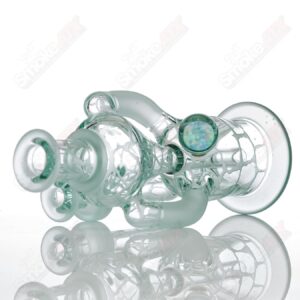 Shop Tonic Single Color Double Up Rig Rooster Glass in australian