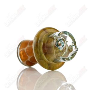 Shop Transparent Blue Giraffe Spinner Cap w Pearl Robertson Glass in australian
