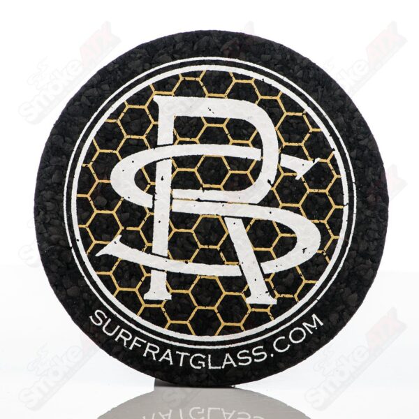 Shop Bangin Mug w/ Gold Ruby Accent Bottom + Q-Tip Straw Surf Rat Glass in australian