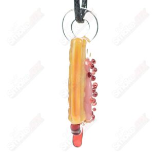 Shop Pink Icing Pop Tart Pendant Renee Patula in australian