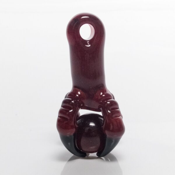 Shop Four Winds Flameworks - Talon Orb Pendant - Dragons Blood in australian