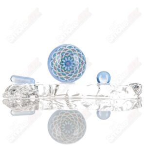 Shop #2 Geometric Slurper Marble JH Glassworks in australian
