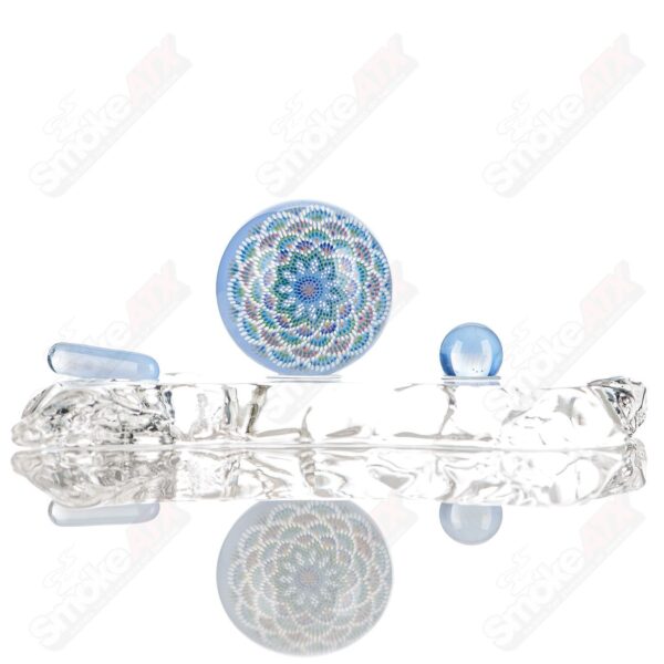 Shop #2 Geometric Slurper Marble JH Glassworks in australian