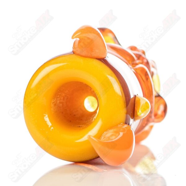 Shop Orange Skull Hitter w UV Accents Ghost Glass in australian