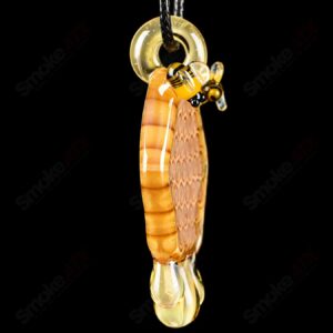 Shop 3" Large Honeycomb Drip Pendant w/ Custom Millifiori Joe P Glass in australian