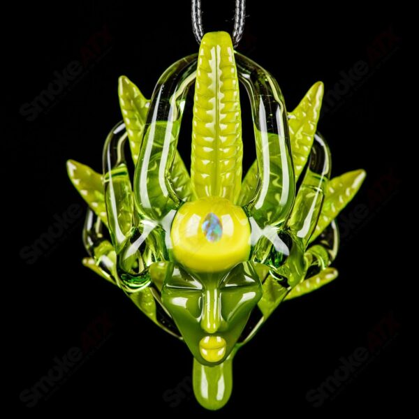 Shop Lace Face Warrior Goddess Pendant (#210) in australian