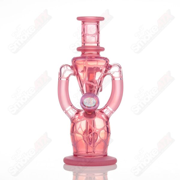 Shop Telemagenta Single Color Double Up Rig Rooster Glass in australian