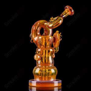 Shop Worked Honeycomb Recycler Mongrel x Joe P Glass in australian