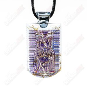 Shop Classic Tablet Pendant (Horus) Green T Glass in australian