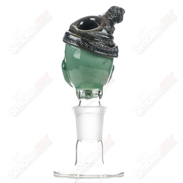 Shop 18mm Alien Bowl Slide Ghost Glass in australian