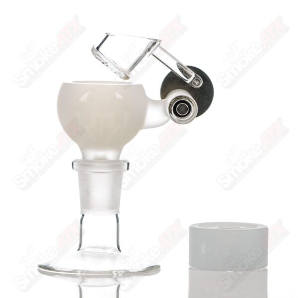 Shop UV White Samurai (Sandblasted Logo) Megapot Set w Swing (Righty) + Carb Cap Mothership in australian