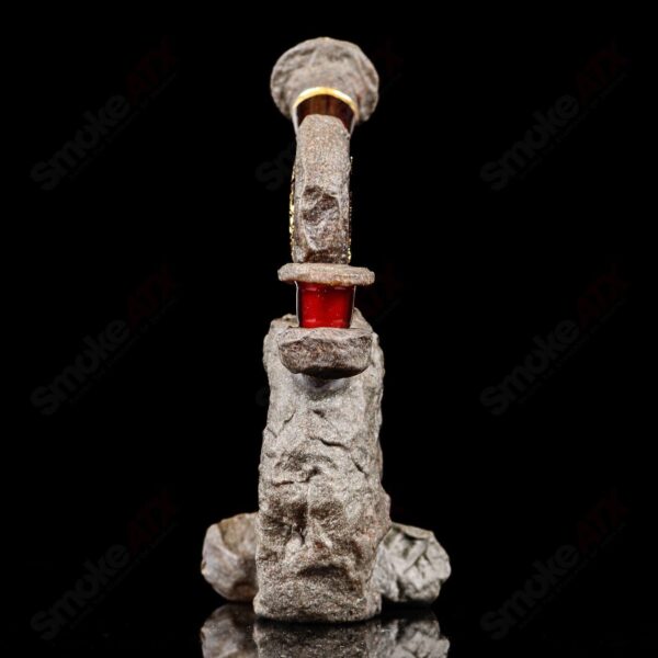 Shop 10mm Ancient Anubis Shrine Rig Green T Glass in australian
