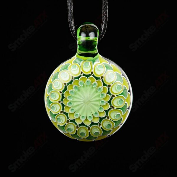 Shop Green No Opal Dot Stack Pendant Olour in australian