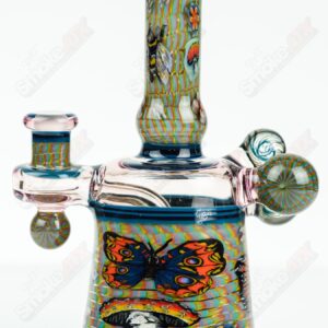 Shop Coiled Latticello Milli Rig Conversion Glass x Boehme #1 in australian