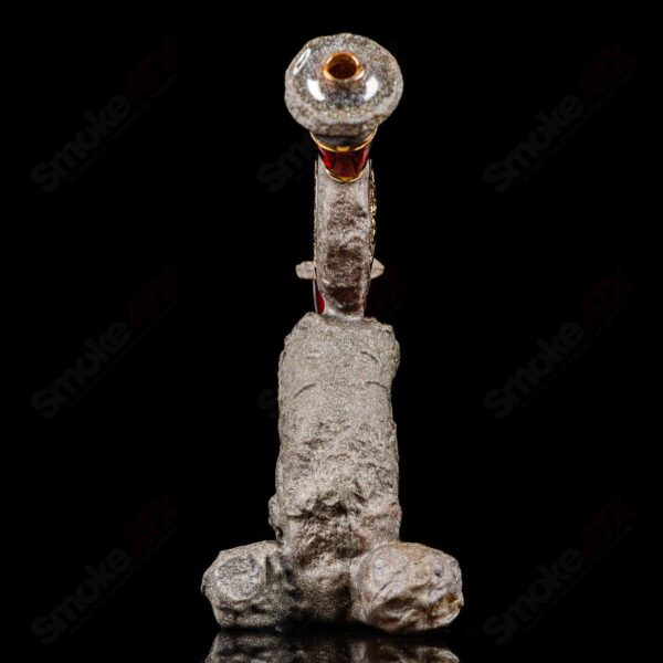 Shop 10mm Ancient Anubis Shrine Rig Green T Glass in australian