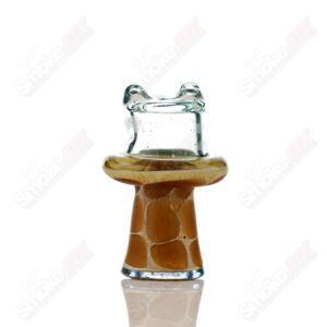 Shop Transparent Blue Giraffe Spinner Cap w Pearl Robertson Glass in australian