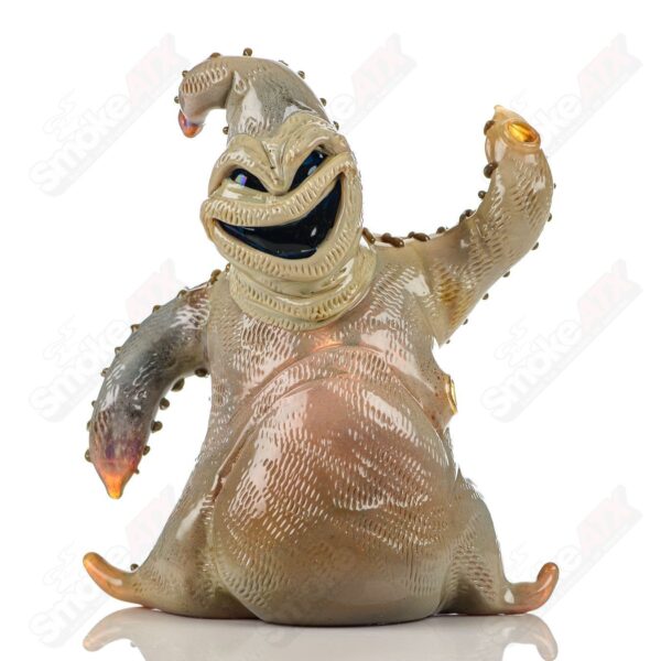 Shop Oogie Boogie Squat Lock Dry Pipe Ghost Glass in australian