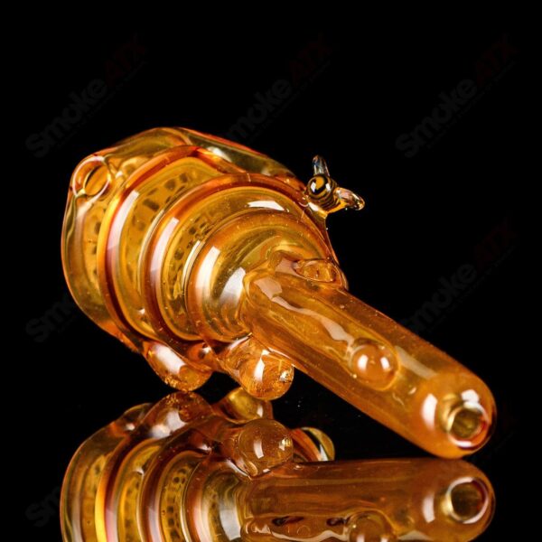 Shop Beehive Honeycomb Spoon Hand Pipe Joe P Glass in australian