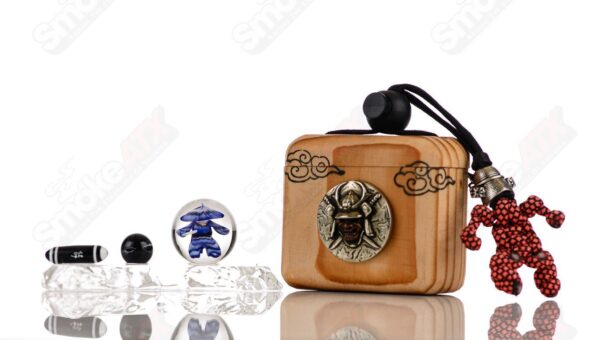 Shop Kobuki Glass Samurai Slurper Set Blue in australian