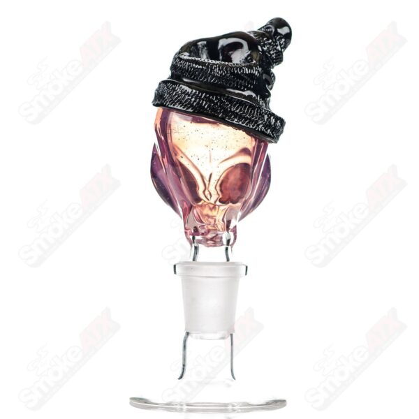 Shop 14mm Alien Bowl Slide Ghost Glass in australian