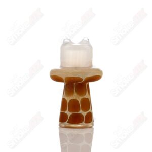 Shop White Giraffe Spinner Cap w Pearl Robertson Glass in australian