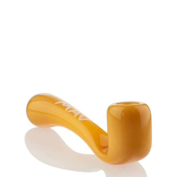 Shop MAV Glass 5" Vibrant Sherlock Hand Pipe with Deep Bowl & Carb Hole in australian