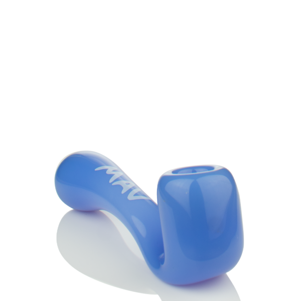 Shop MAV Glass 5" Vibrant Sherlock Hand Pipe with Deep Bowl & Carb Hole in australian