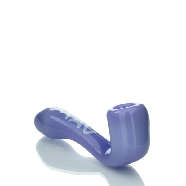 Shop MAV Glass 5" Vibrant Sherlock Hand Pipe with Deep Bowl & Carb Hole in australian