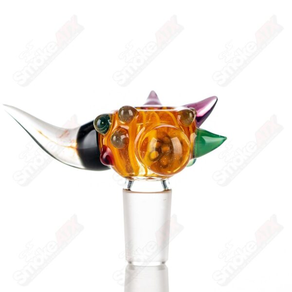 Shop #2 19mm Full Color Worked Horn Milli Bowl JMass in australian
