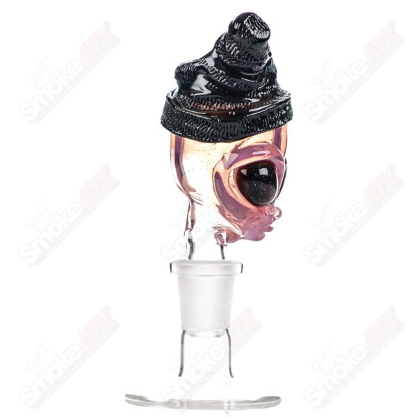 Shop 14mm Alien Bowl Slide Ghost Glass in australian