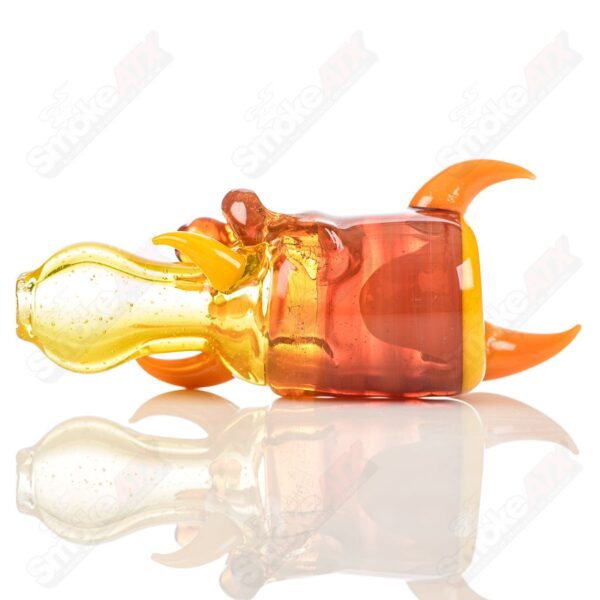 Shop Orange Skull Hitter w UV Accents Ghost Glass in australian