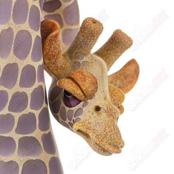 Shop Giraffe Bent Kneck Bottle Rig Robertson Glass Purple Rain & Royal Jelly in australian