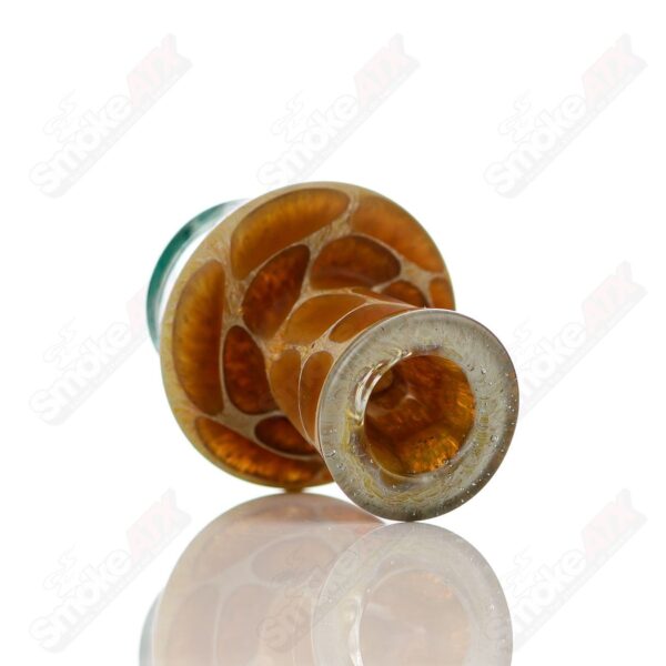 Shop Transparent Blue Giraffe Spinner Cap w Pearl Robertson Glass in australian